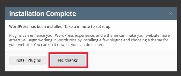 How to Install WordPress using cPanel 9