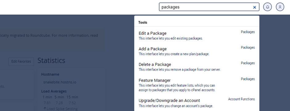 Getting Started with WHM / Web Host Manager 7